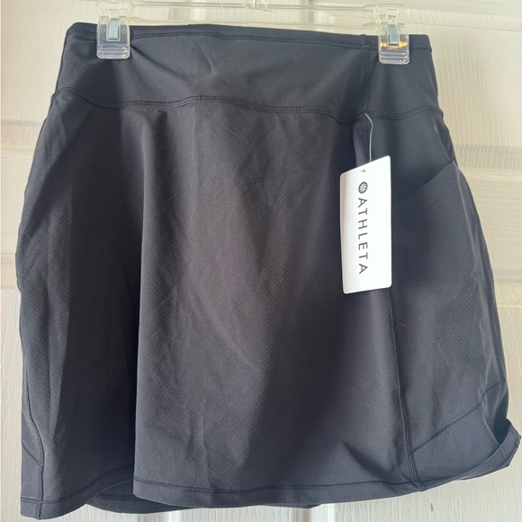 NWT ATHLETA Black “Action Skort in Dobby 16.5”” - Picture 6 of 8